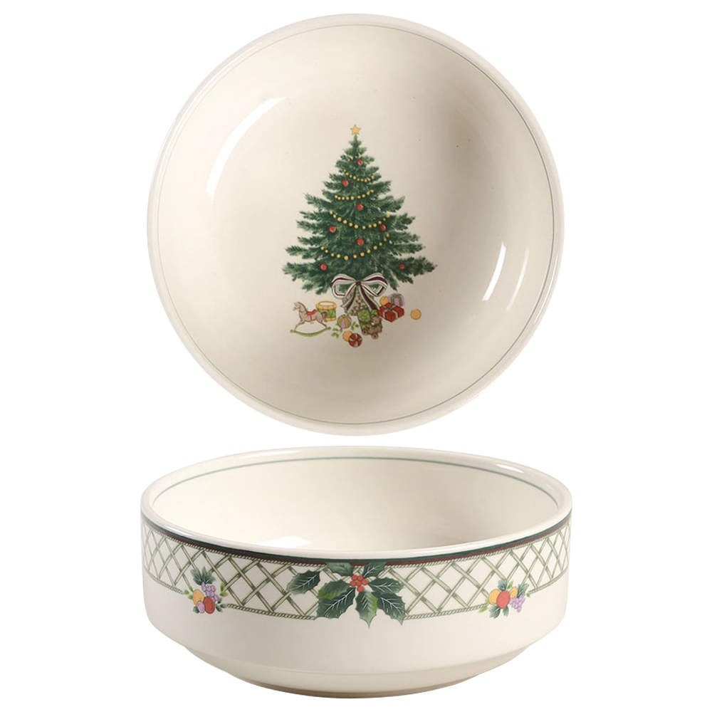 Christmas Story Coupe Cereal Bowl by Mikasa-1