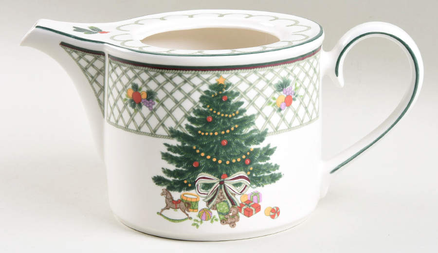 Christmas Story Teapot No Lid by Mikasa-1