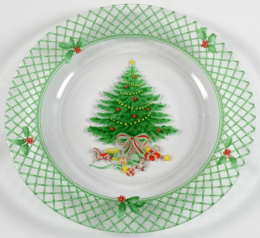 Christmas Story Glassware Salad Plate by Mikasa-1