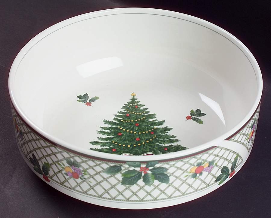 Christmas Story 9" Salad Serving Bowl by Mikasa-1
