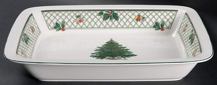 Christmas Story 13"  Rectangular Baker by Mikasa-1