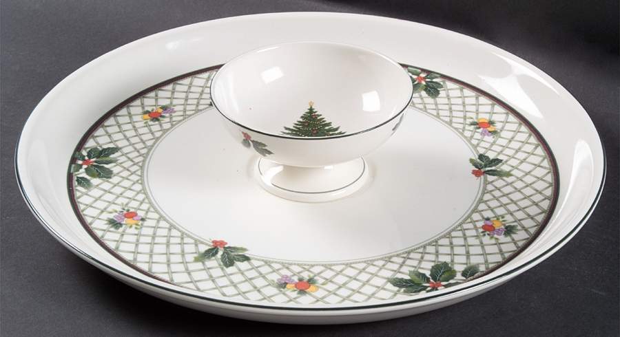 Christmas Story (2 Piece) Chip & Dip Set by Mikasa-1