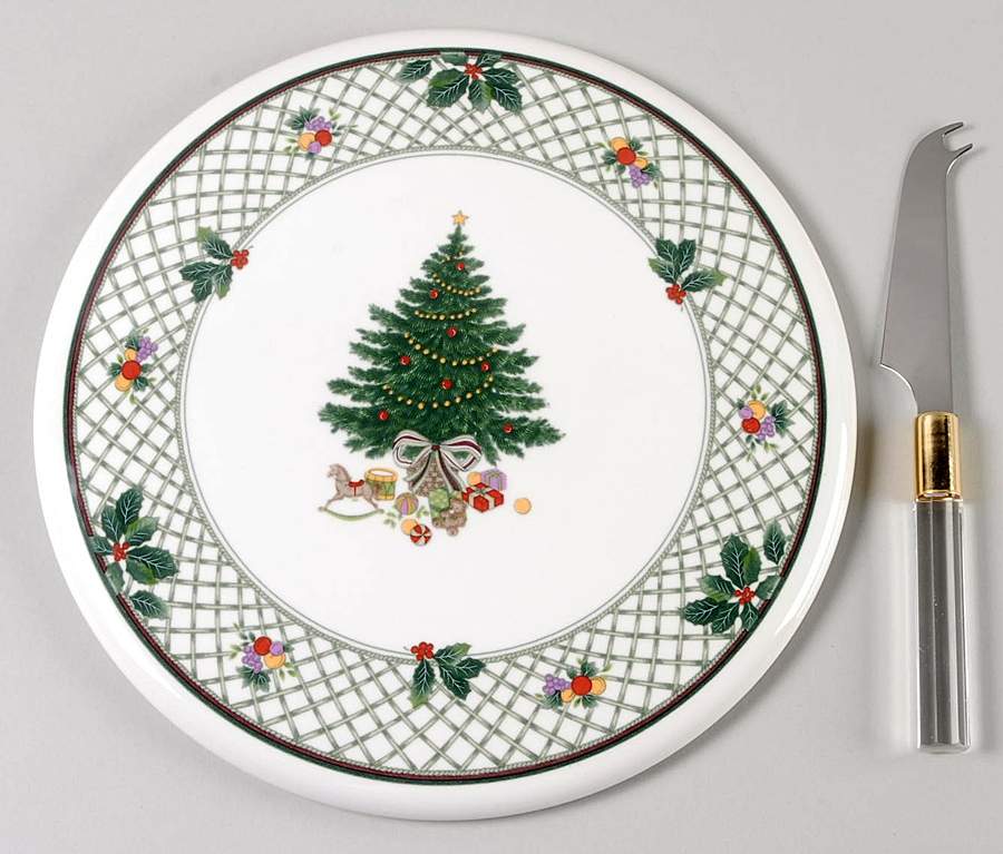 Christmas Story Cheese & Cracker Board & Knife by Mikasa-1