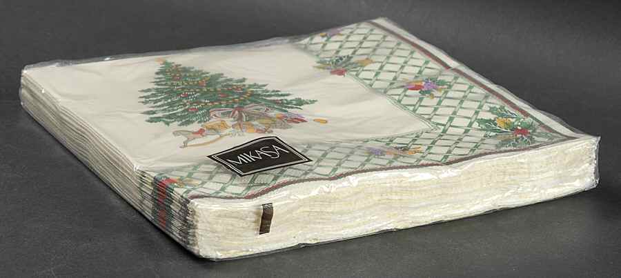 Christmas Story Package of Paper Dinner Napkins by Mikasa-1