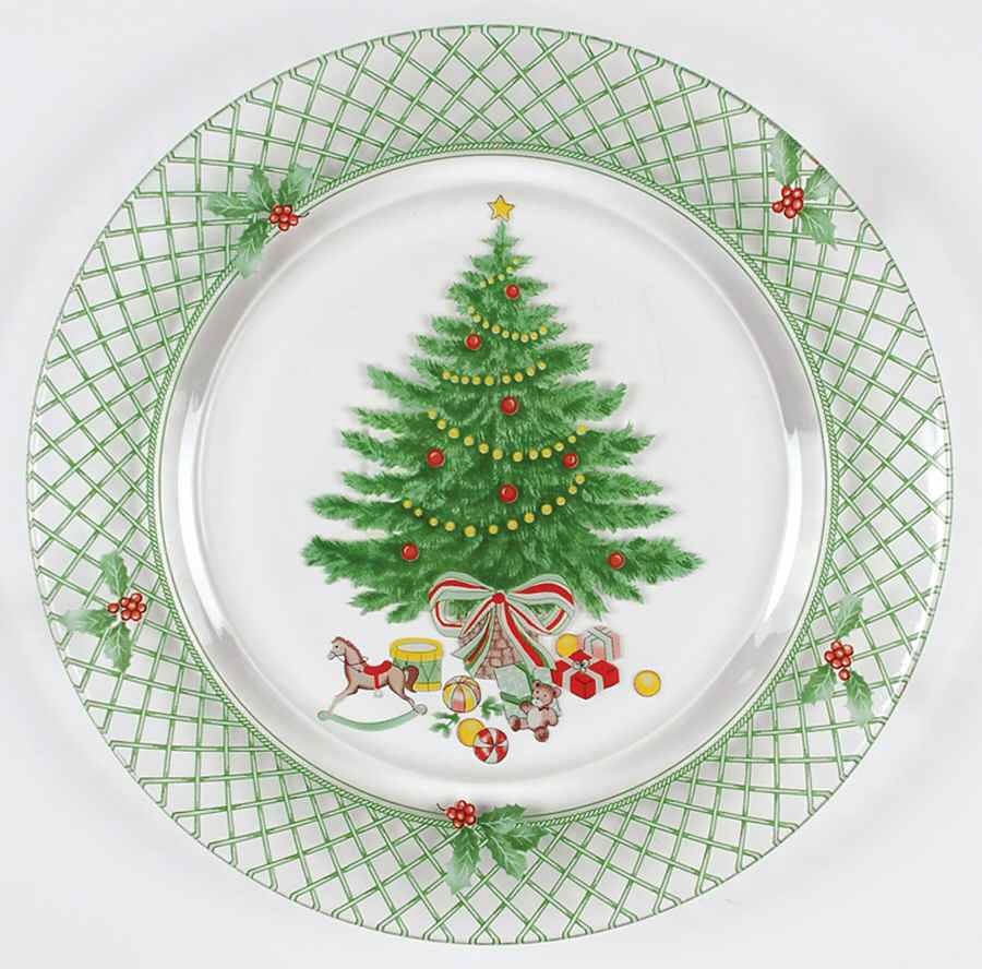 Christmas Story Glassware Salad Plate by Mikasa-1