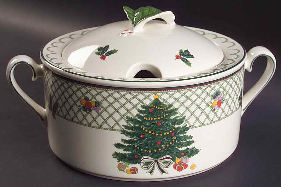 Christmas Story Tureen &  Lid by Mikasa-1