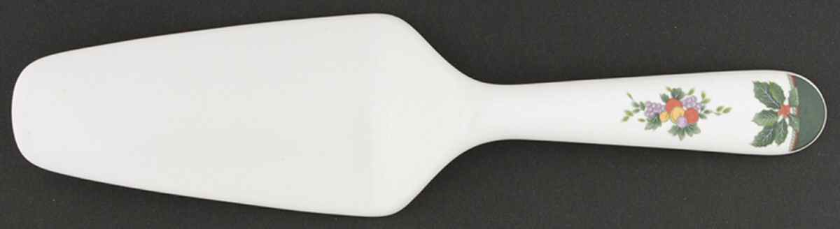 Christmas Story Solid Ceramic Pie/Cake Server by Mikasa-1