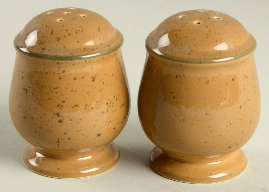 Chromatic Saffron Salt & Pepper Set by Mikasa-1