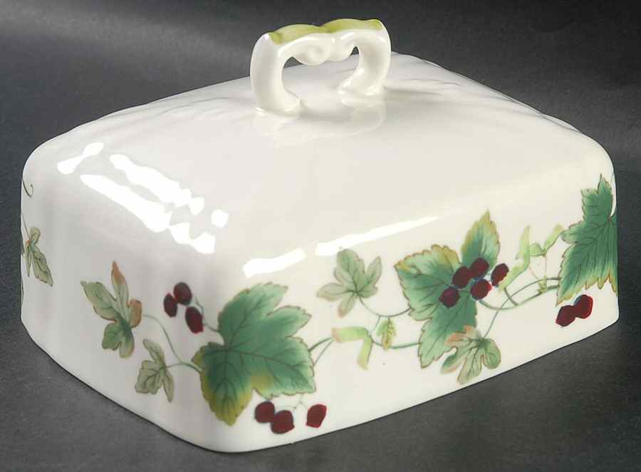 Chelsea Vine Lid for Square Butter by Mikasa-1