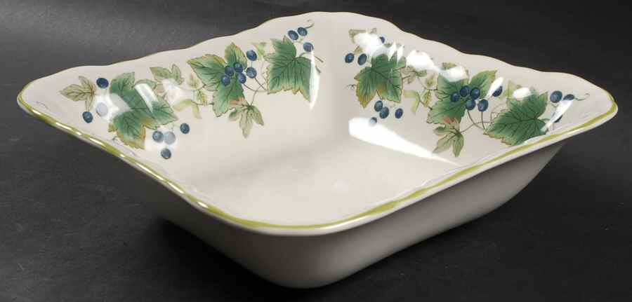 Chelsea Vine Square Vegetable Bowl by Mikasa-1