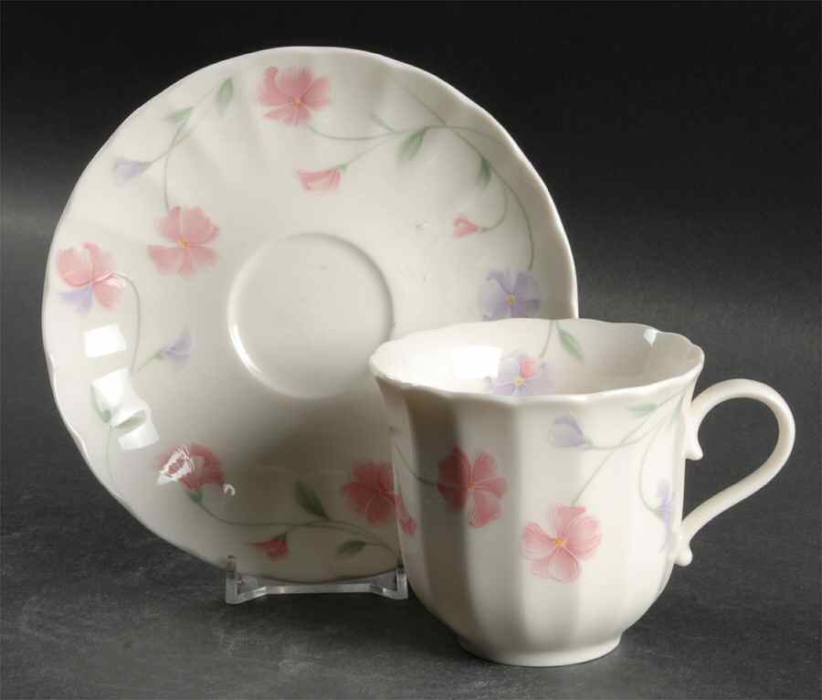 Cicely Flat Cup & Saucer Set by Mikasa-1