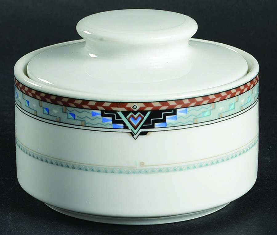 Cimarron Sugar Bowl & Lid by Mikasa-1