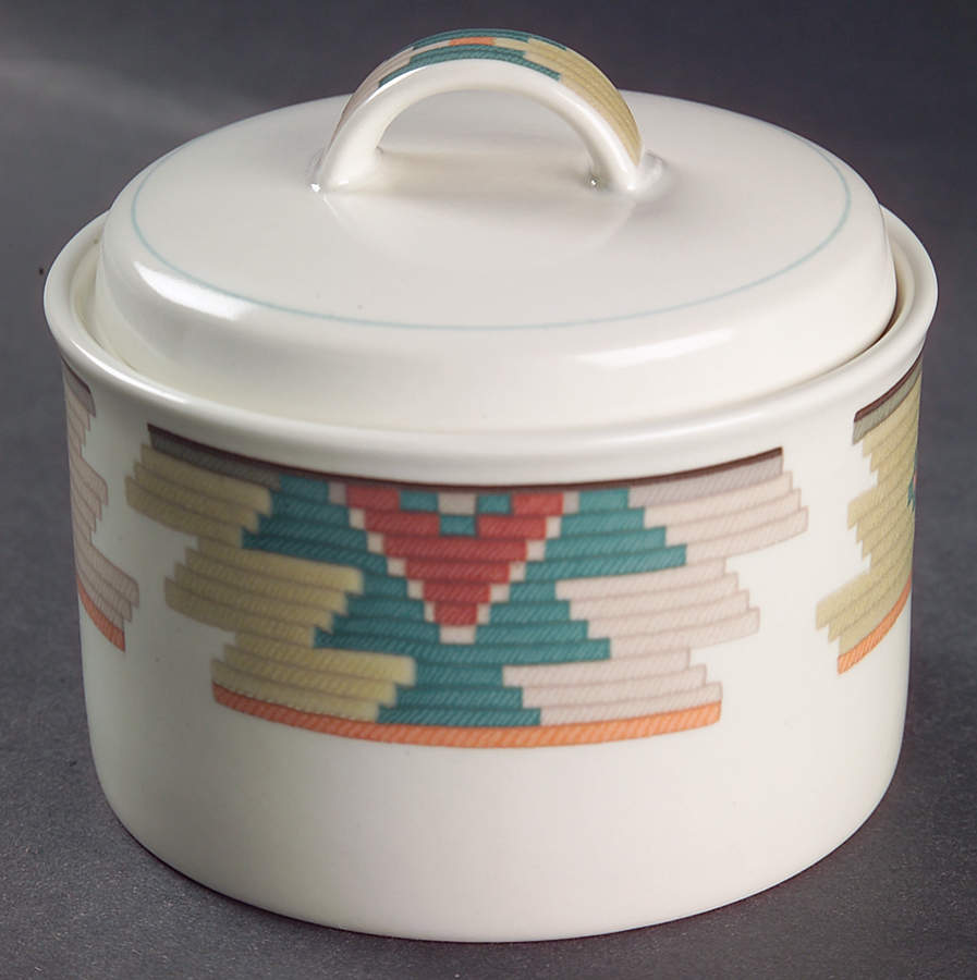 Cimmaron Sugar Bowl & Lid by Mikasa-1