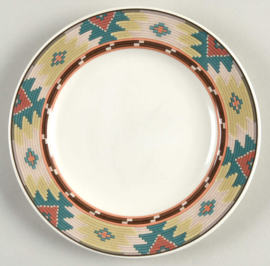 Cimmaron Salad Plate by Mikasa-1