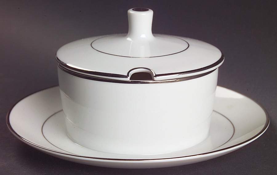 Citation Mayonnaise with Attached Underplate & Lid by Mikasa-1