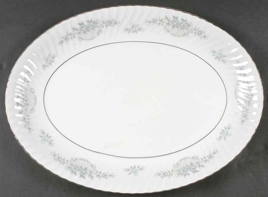 Clarion 16" Oval Serving Platter by Mikasa-1