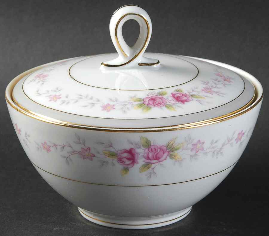 Claridge Sugar Bowl & Lid by Mikasa-1