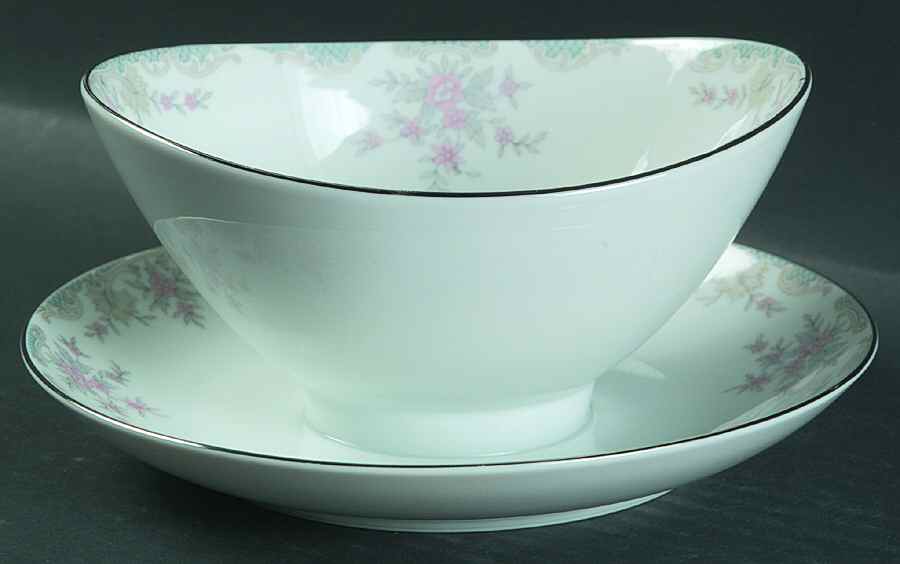 Clayton Gravy Boat with Attached Underplate by Mikasa-1