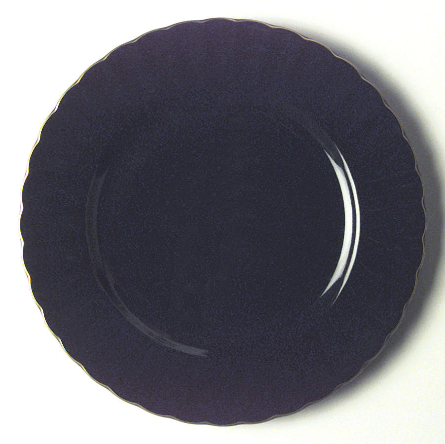 Classic Ebony & Gold Dinner Plate by Mikasa-1