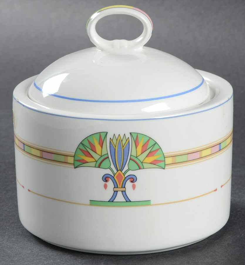 Cleopatra Sugar Bowl & Lid by Mikasa-1