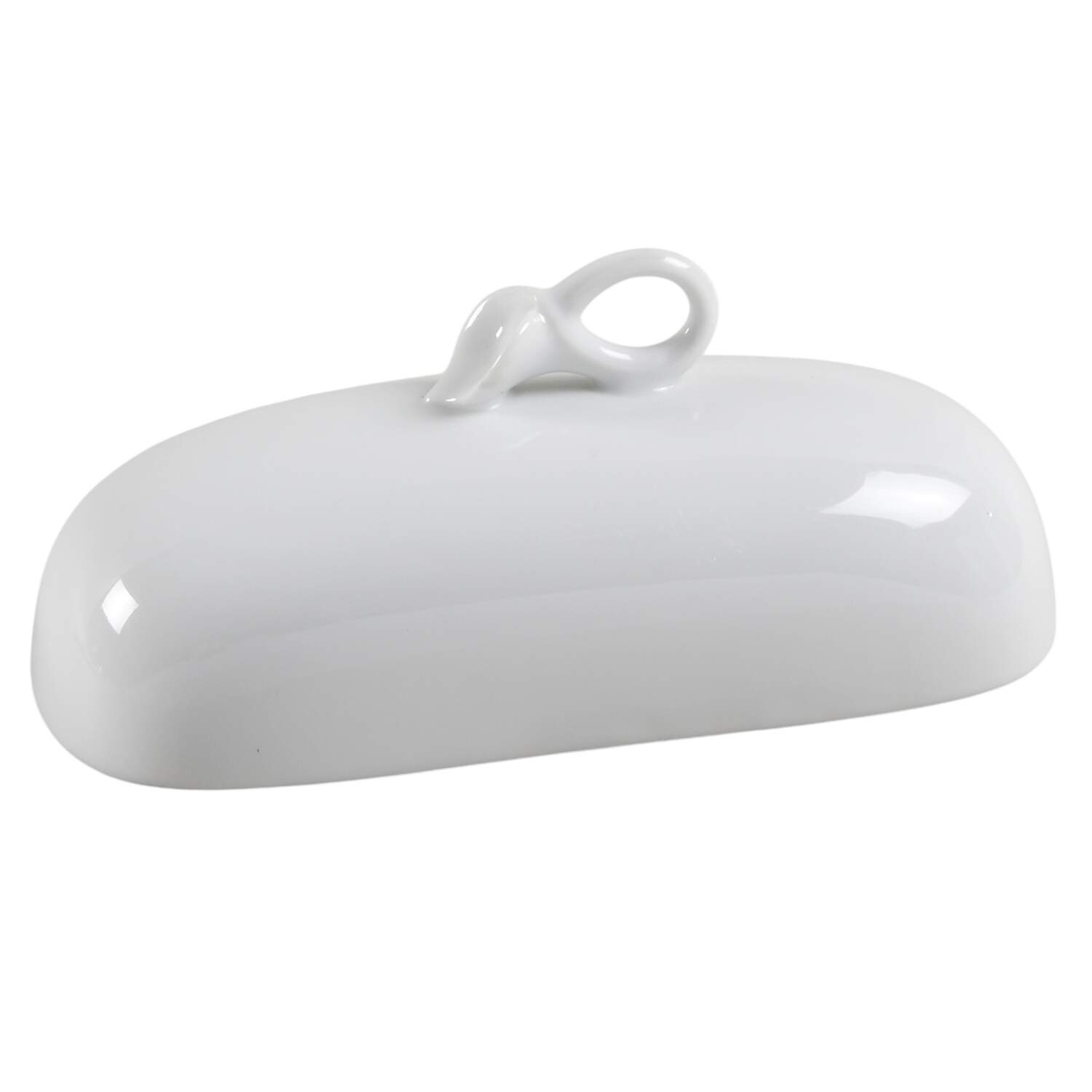 Classic Flair White Lid for 1/4 Lb Butter by Mikasa-1