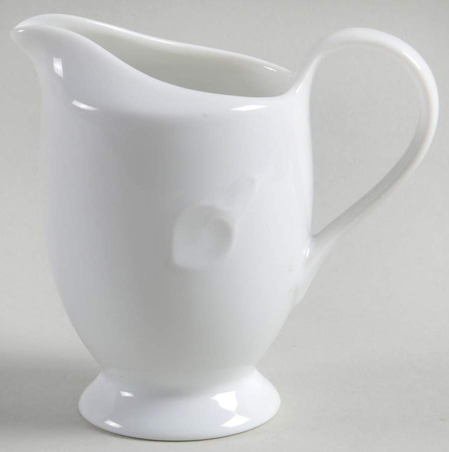 Classic Flair White Mini Creamer by Mikasa-1