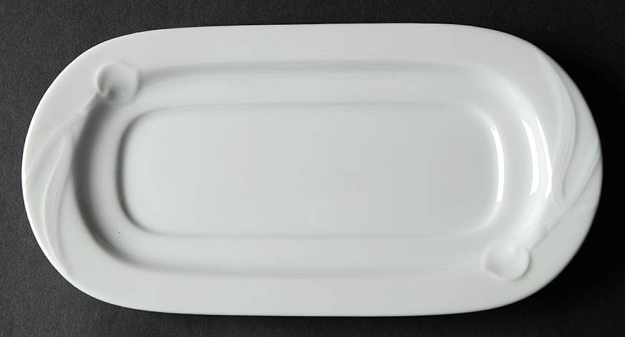 Classic Flair White 1/4 Lb Butter No Lid by Mikasa-1