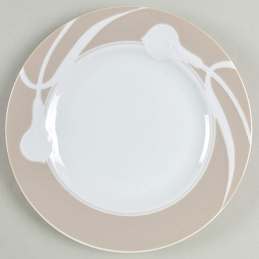 Classic Flair Beige Salad Plate by Mikasa-1