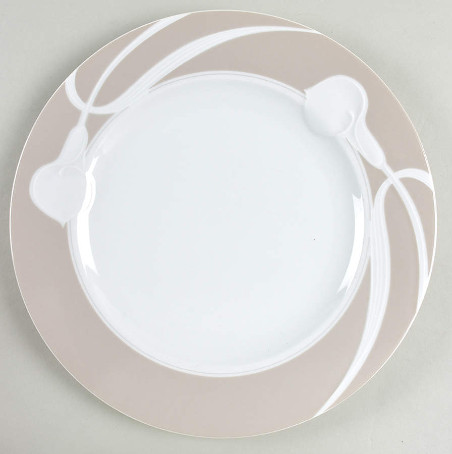 Classic Flair Beige Dinner Plate by Mikasa-1