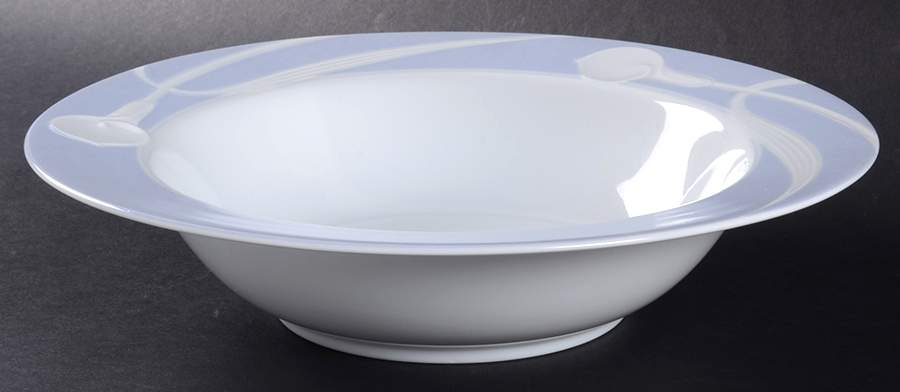 Classic Flair Blue 10" Round Vegetable Bowl by Mikasa-1