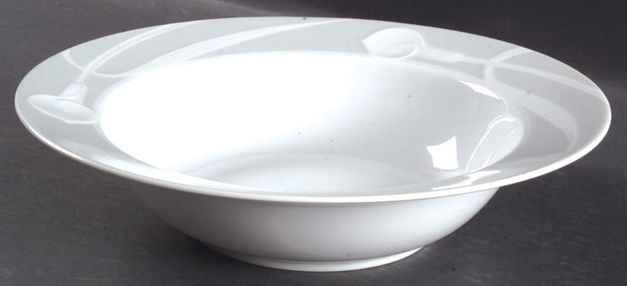 Classic Flair Gray 10" Round Vegetable Bowl by Mikasa-1