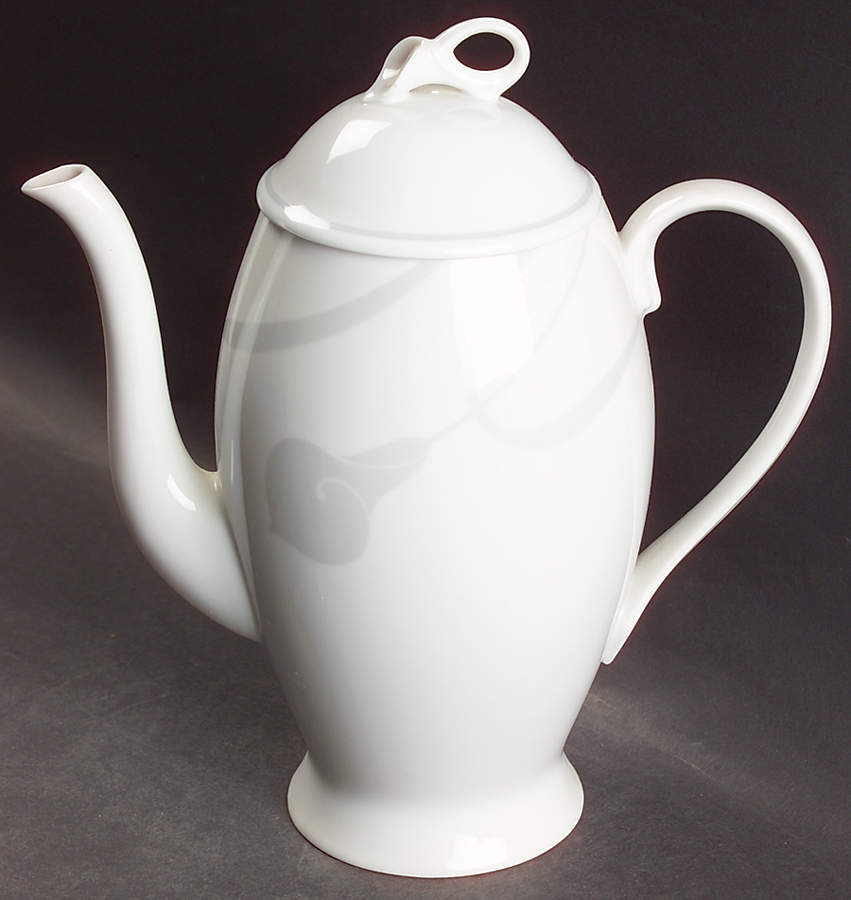 Classic Flair Gray Coffee Pot & Lid by Mikasa-1
