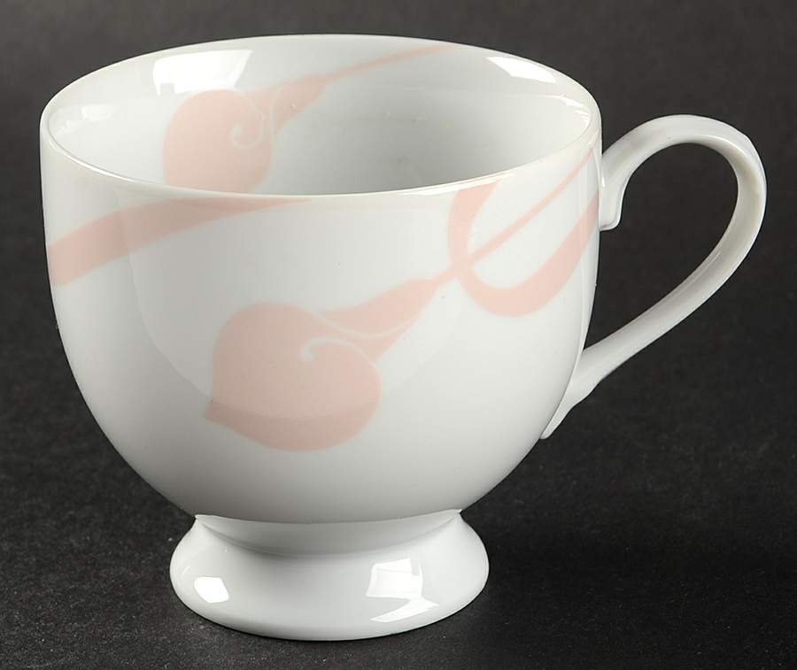 Classic Flair Peach Footed Cup by Mikasa-1