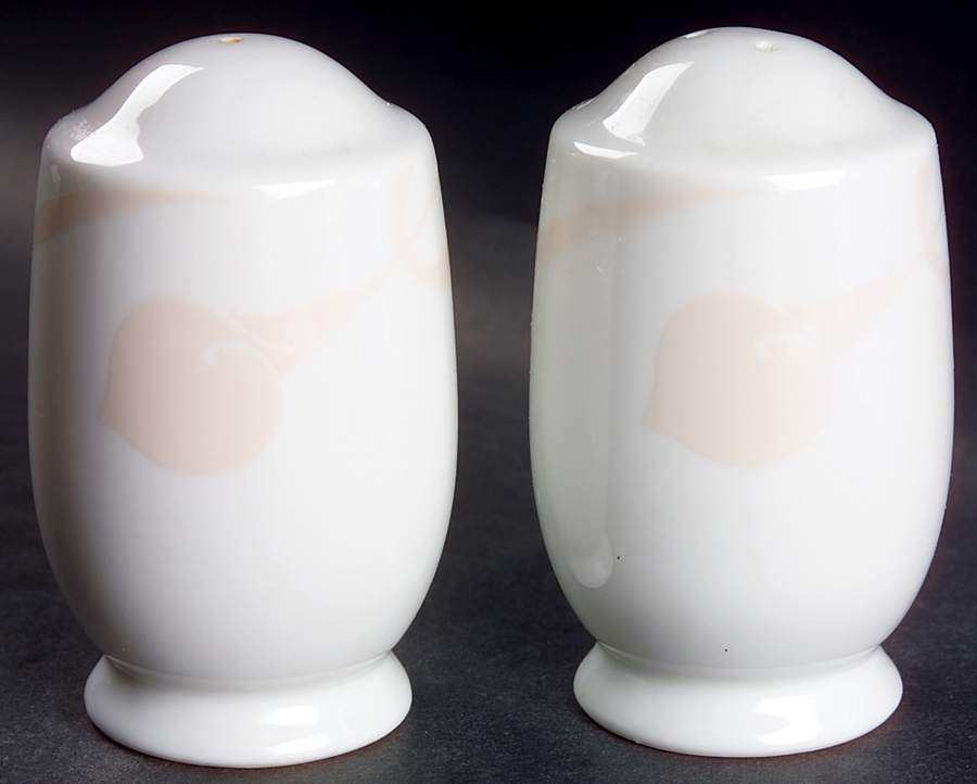 Classic Flair Peach Salt & Pepper Set by Mikasa-1