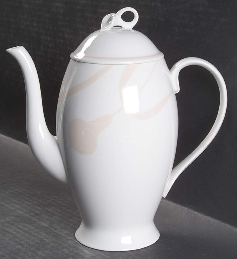 Classic Flair Peach Coffee Pot & Lid by Mikasa-1