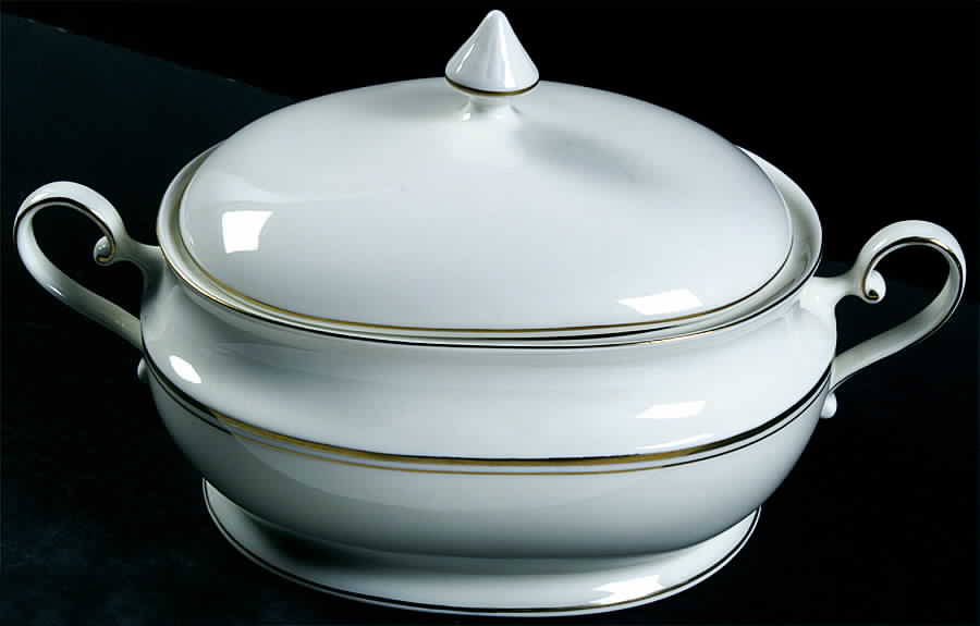 Classic Gold Oval Covered Vegetable by Mikasa-1