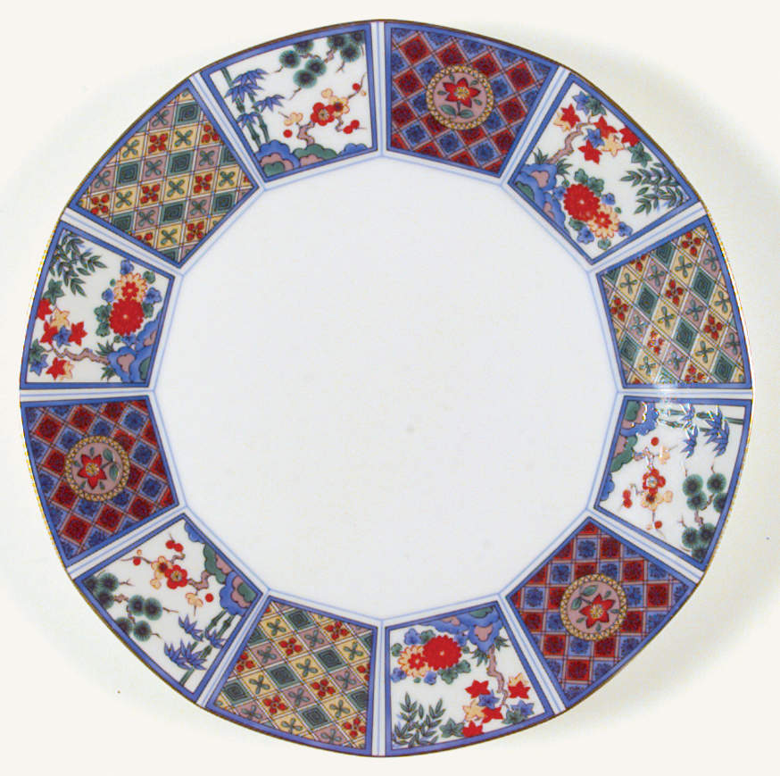 Classic Imari Dinner Plate by Mikasa-1