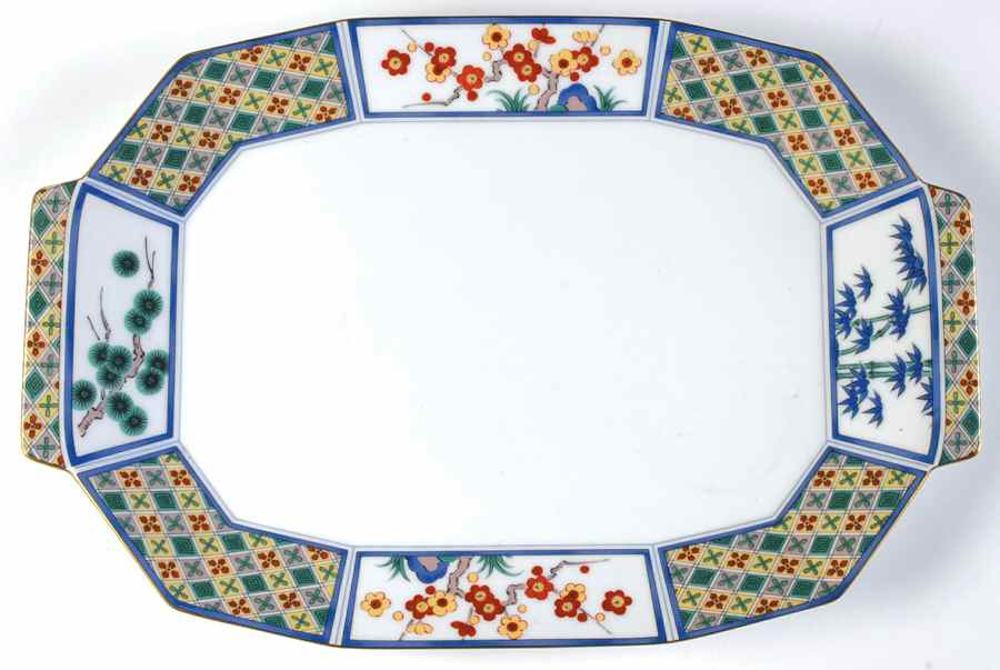 Classic Imari 14" Oval Serving Platter by Mikasa-1