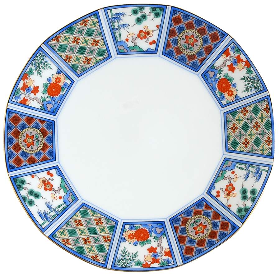 Classic Imari Salad Plate by Mikasa-1
