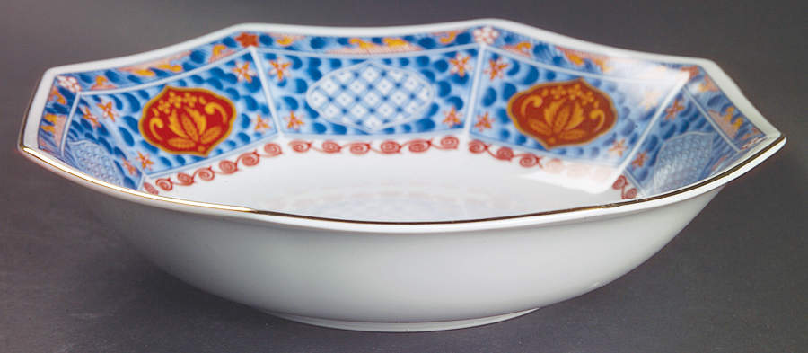 Cloisonne 8" Round Vegetable Bowl by Mikasa-1