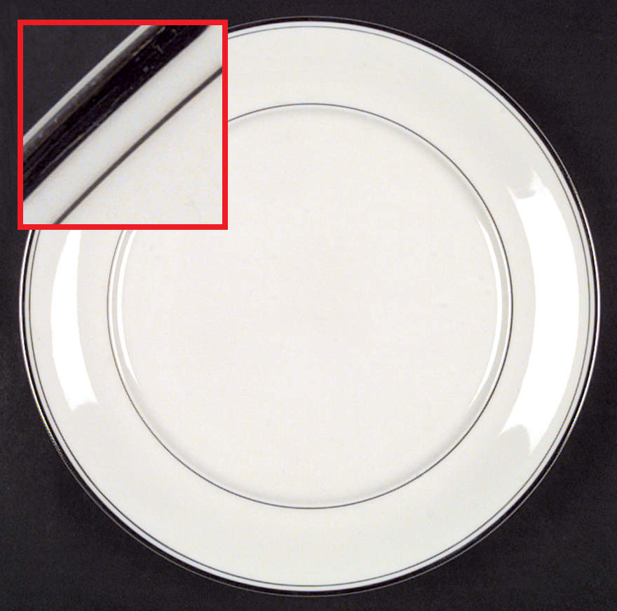Classic Platinum Dinner Plate by Mikasa-1
