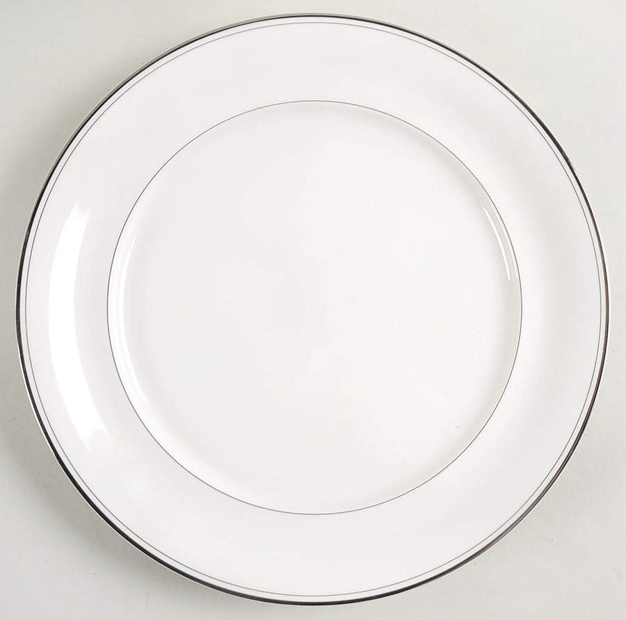 Classic Platinum 12" Chop Plate (Round Platter) by Mikasa-1