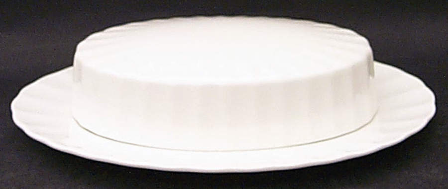 Classic White 1/4 Lb Covered Butter by Mikasa-1