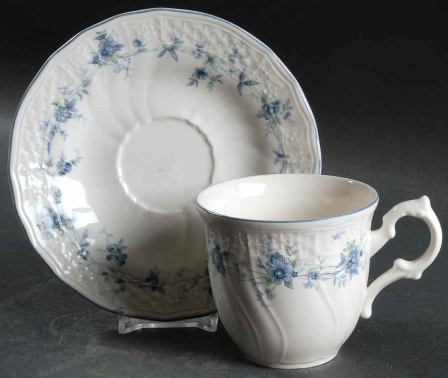 Cote D'Azure Flat Cup & Saucer Set by Mikasa-1
