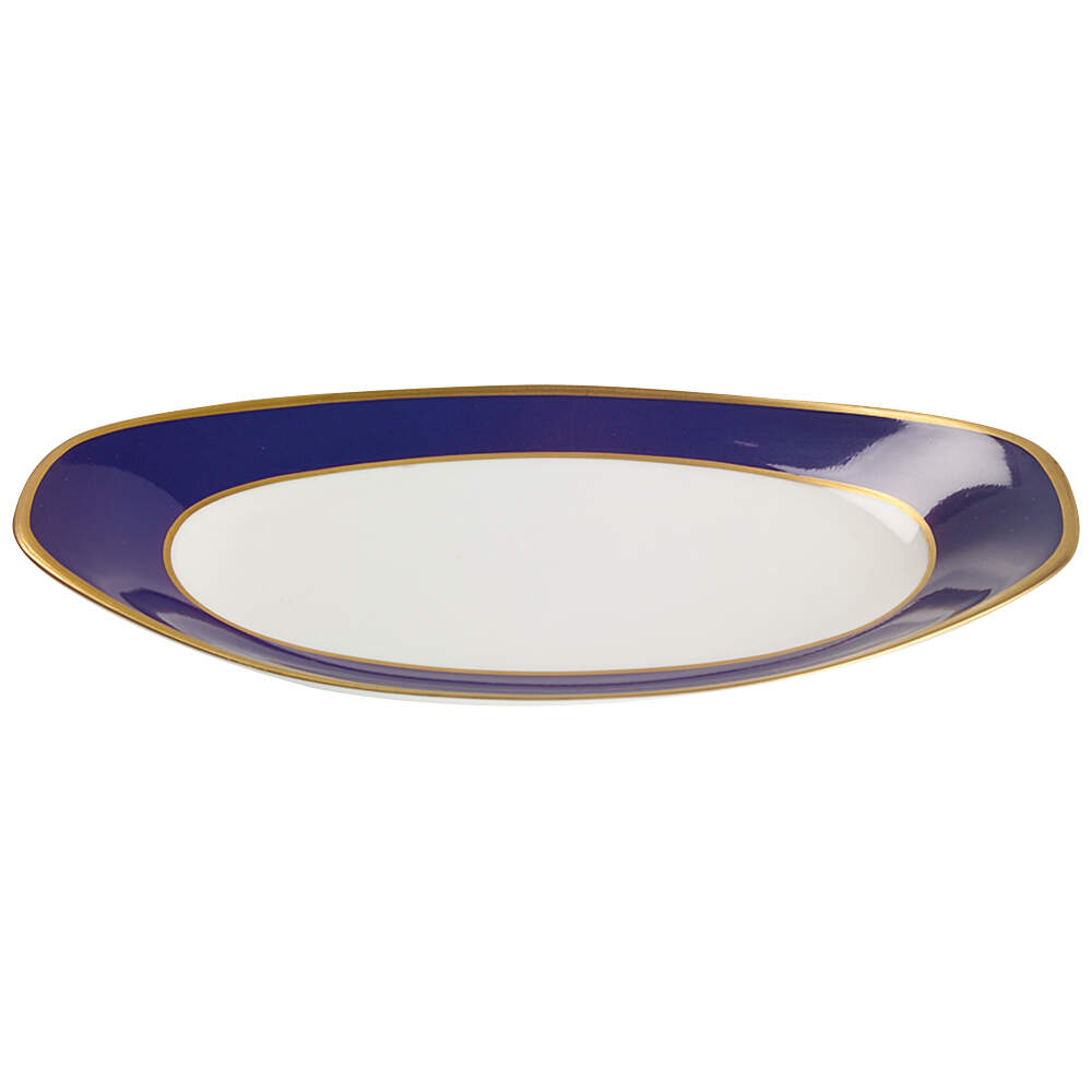 Cobalt Blue Relish/Butter Tray by Mikasa-1