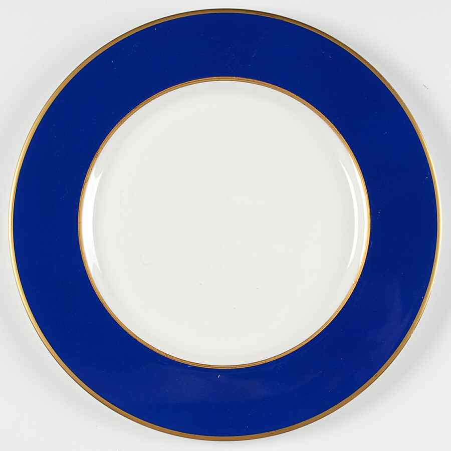 Cobalt Blue Service Plate (Charger) by Mikasa-1
