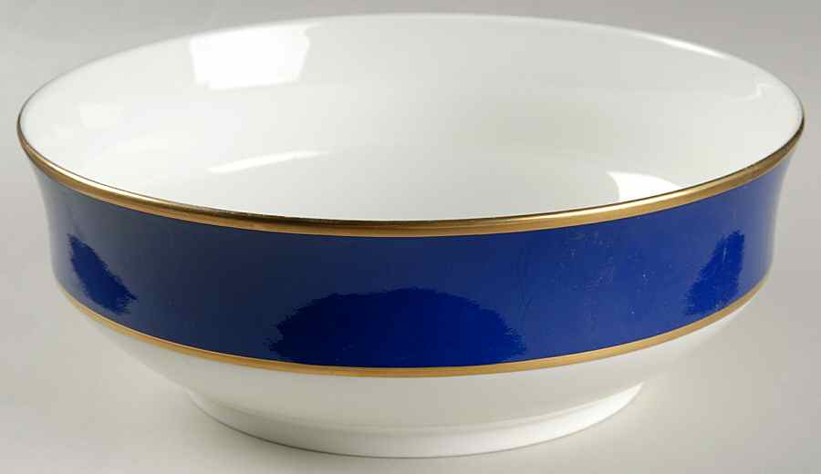 Cobalt Blue 9" Round Vegetable Bowl by Mikasa-1