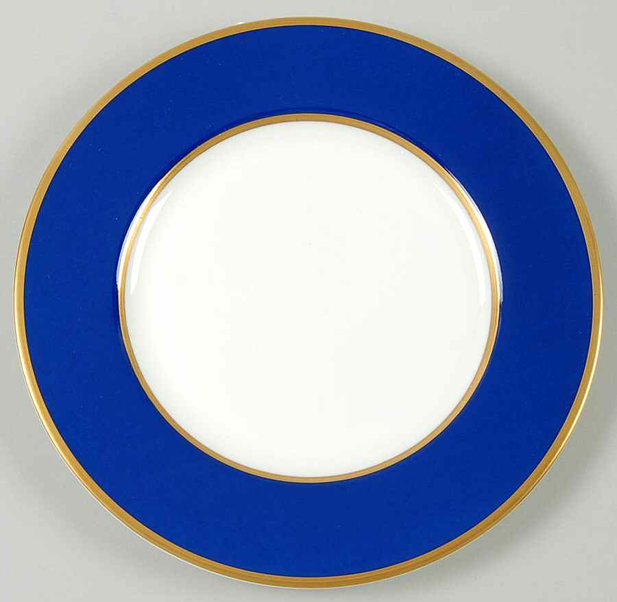 Cobalt Blue Bread & Butter Plate by Mikasa-1