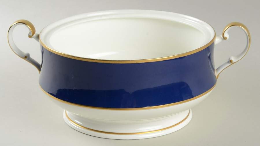 Cobalt Blue Round Vegetable No Lid by Mikasa-1