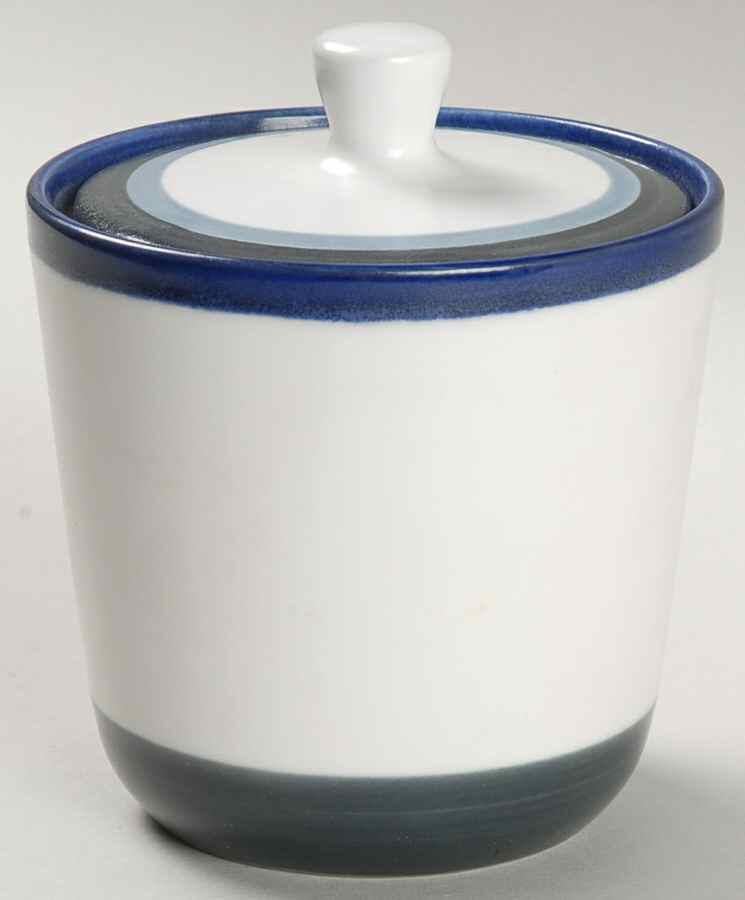 Cobalt Blue Sugar Bowl & Lid by Mikasa-1